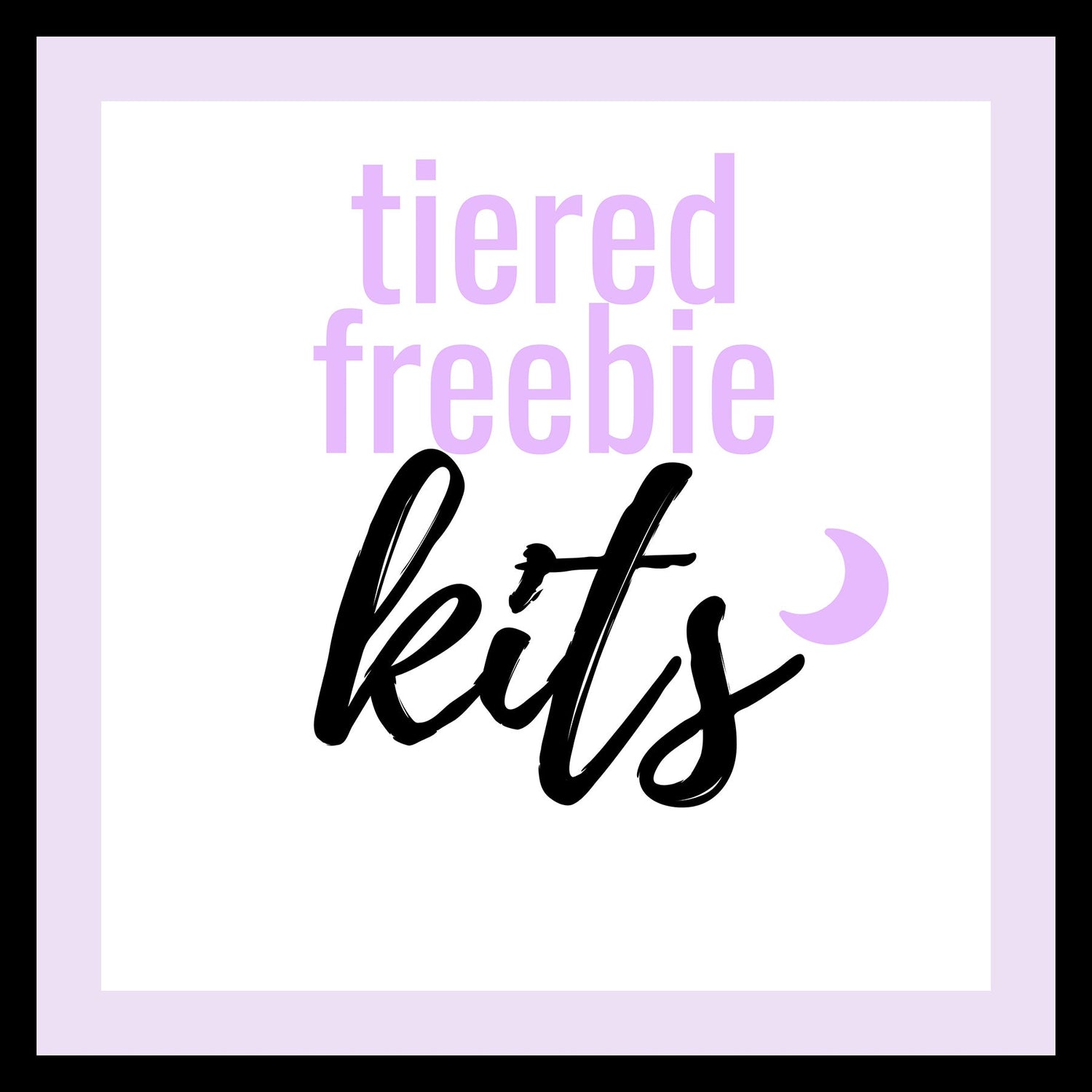 Tiered freebie kits