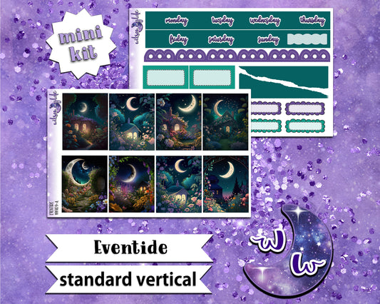 Eventide mini weekly sticker kit, STANDARD VERTICAL format, a la carte and bundle options. WW409